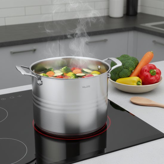 Valore Stock Pot 5-Ply