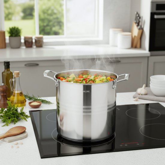 Valore Stock Pot 5-Ply