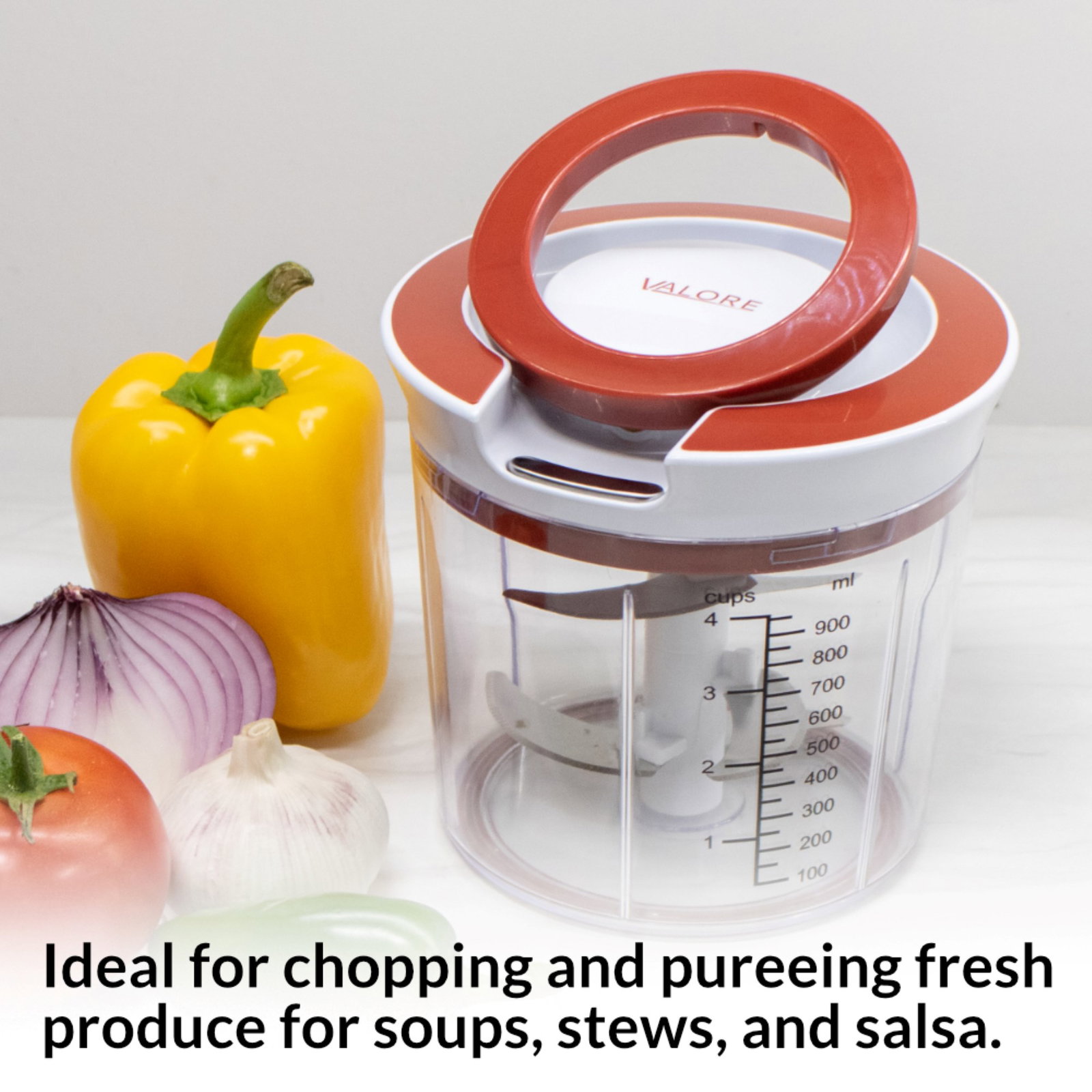 Valore Pull-String Food Chopper