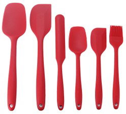 Valore 6 pcs Silicone Spatula Set
