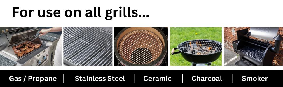 Valore 16″ Bristle Free BBQ Grill Brush and Scraper